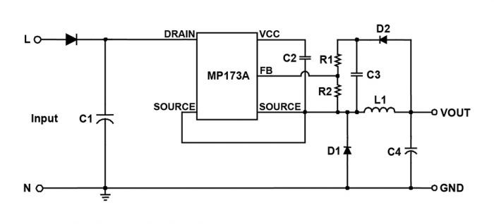 MP173A典型应用电路