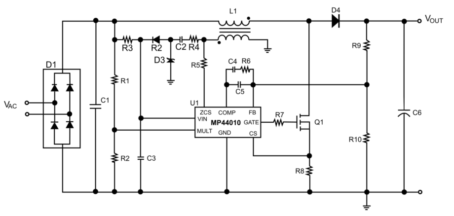 MP44010 Typical Application Circuit