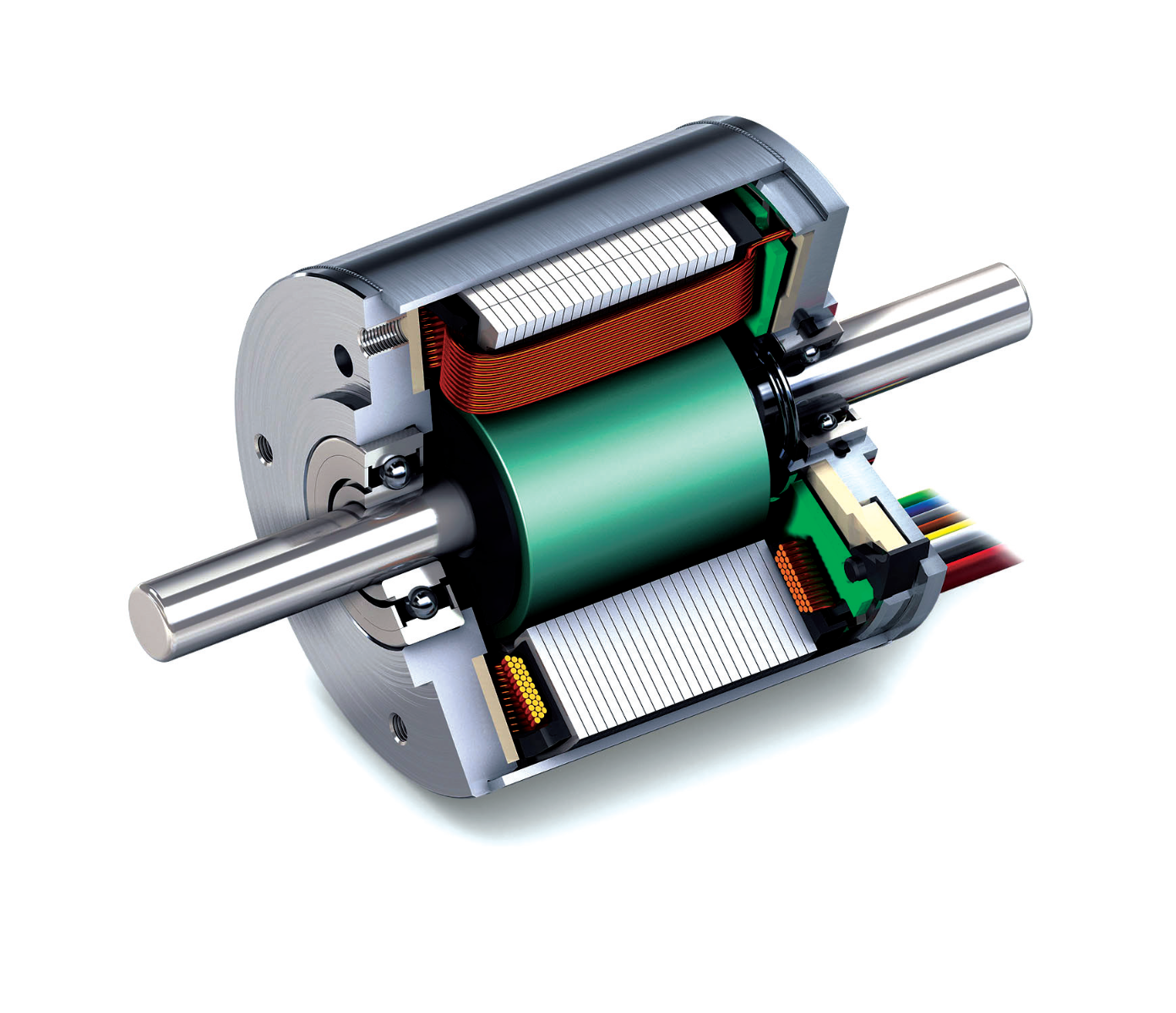 Figure 2: Three-Phase Brushless Motor 